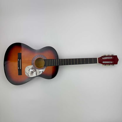 Autographed/Signed Taylor Swift 38" Brown Acoustic Guitar Music Instrument JSA Holo