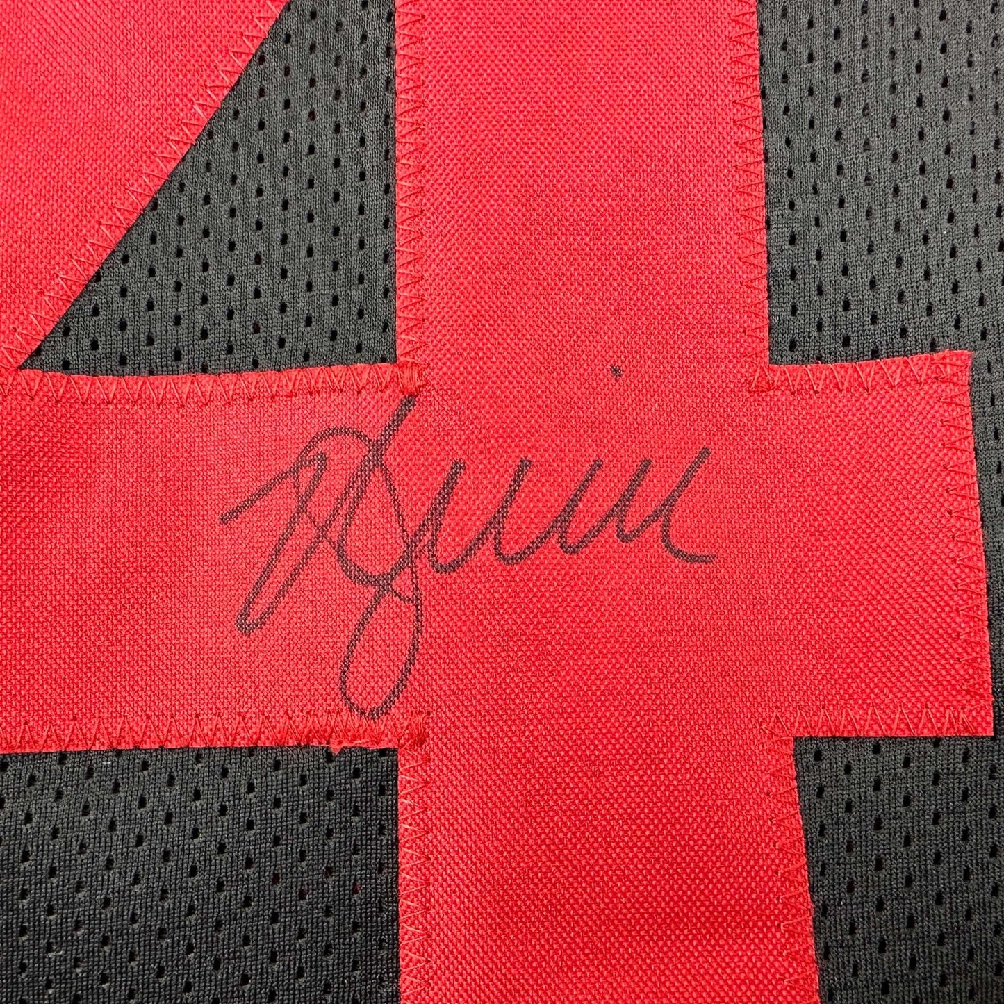 Autographed/Signed Kyle Juszczyk San Francisco Black Football Jersey Beckett BAS COA