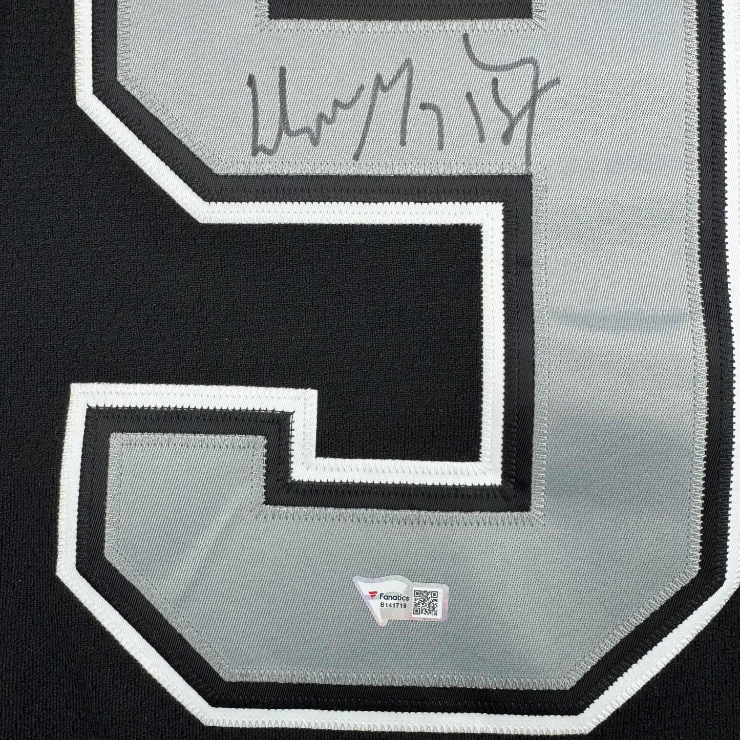 Autographed/Signed Wayne Gretzky Los Angeles Kings Black Mitchell & Ness Vintage Hockey Jersey Fanatics COA
