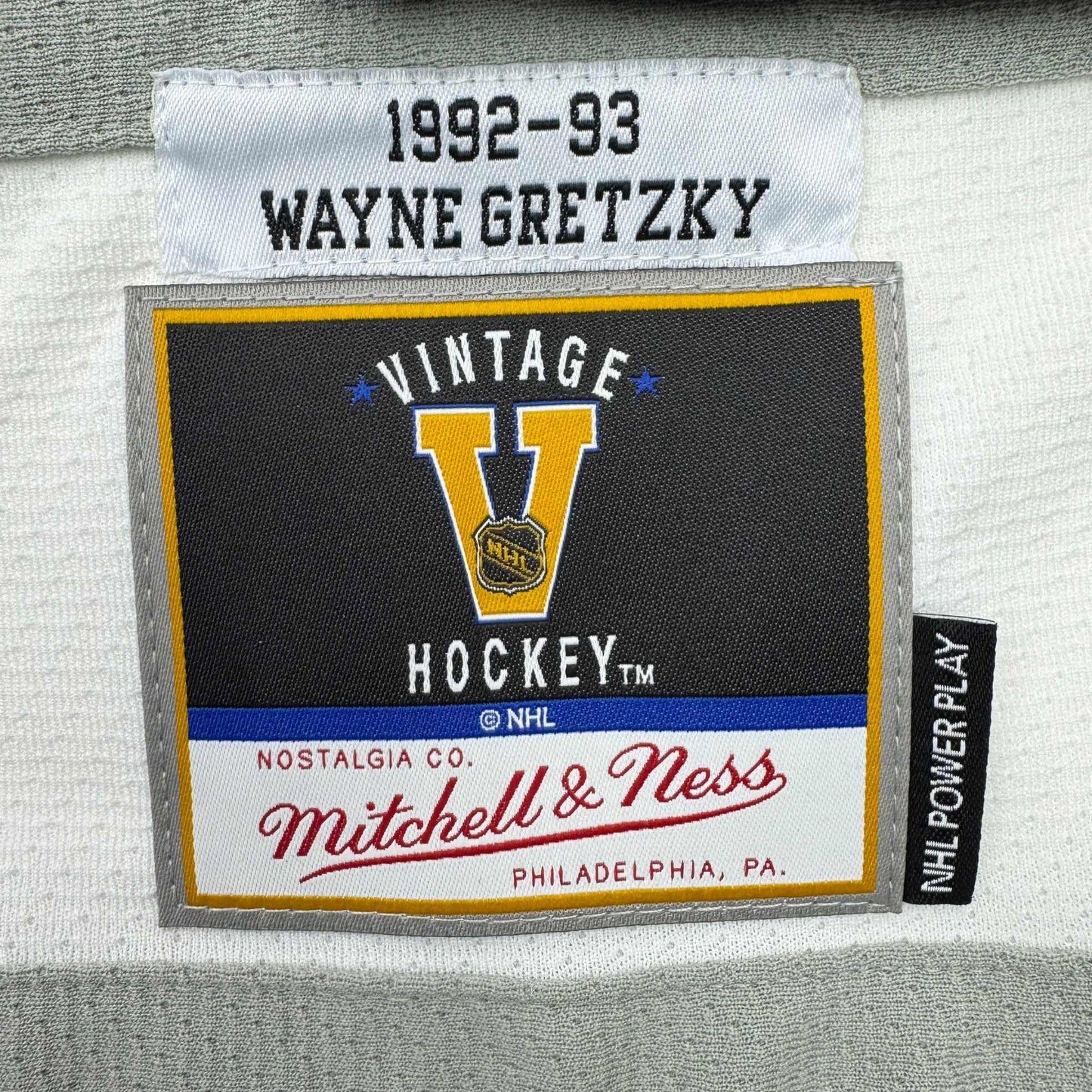 Autographed/Signed Wayne Gretzky Los Angeles Kings Black Mitchell & Ness Vintage Hockey Jersey Fanatics COA
