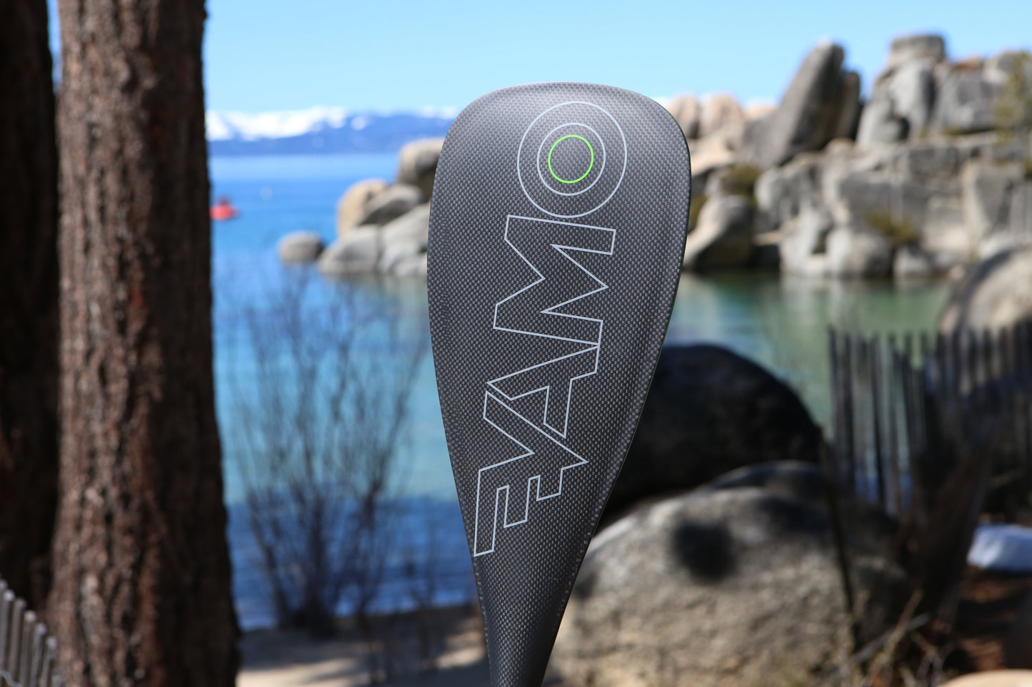 Full Carbon Fiber, fixed shaft, Paddle with ABS Edge  - SR71 Black