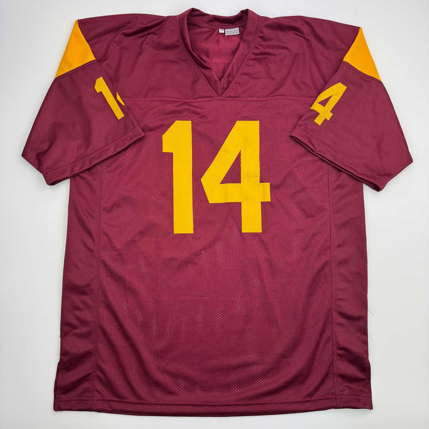 Autographed/Signed Sam Darnold USC Southen Cal Maroon College Football Jersey Steiner Holo