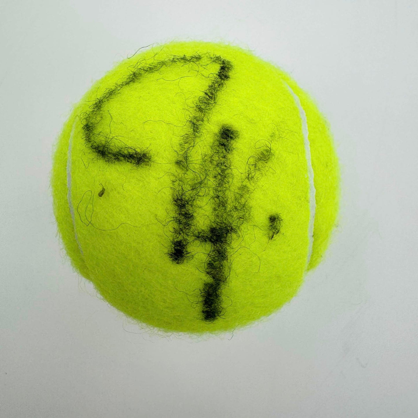 Autographed/Signed Rafael Nadal Wilson US Open 1 Tennis Ball JSA COA