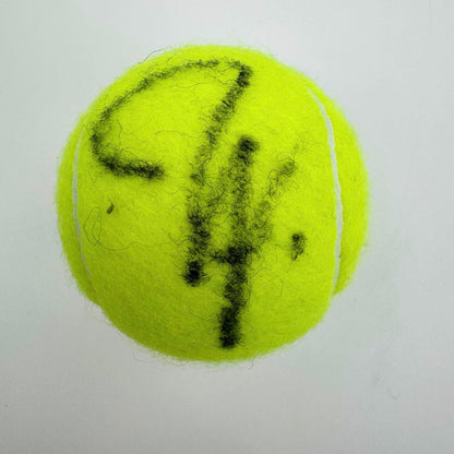Autographed/Signed Rafael Nadal Wilson US Open 1 Tennis Ball JSA COA