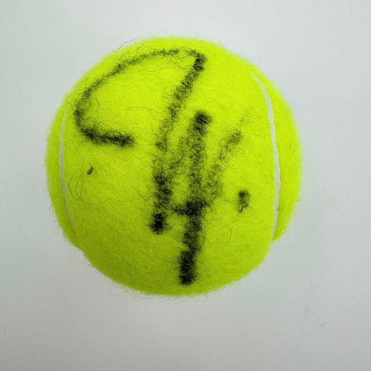 Autographed/Signed Rafael Nadal Wilson US Open 1 Tennis Ball JSA COA