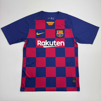 Autographed/Signed Lionel Leo Messi FC Barcelona 672 Goals Soccer Jersey Beckett BAS COA