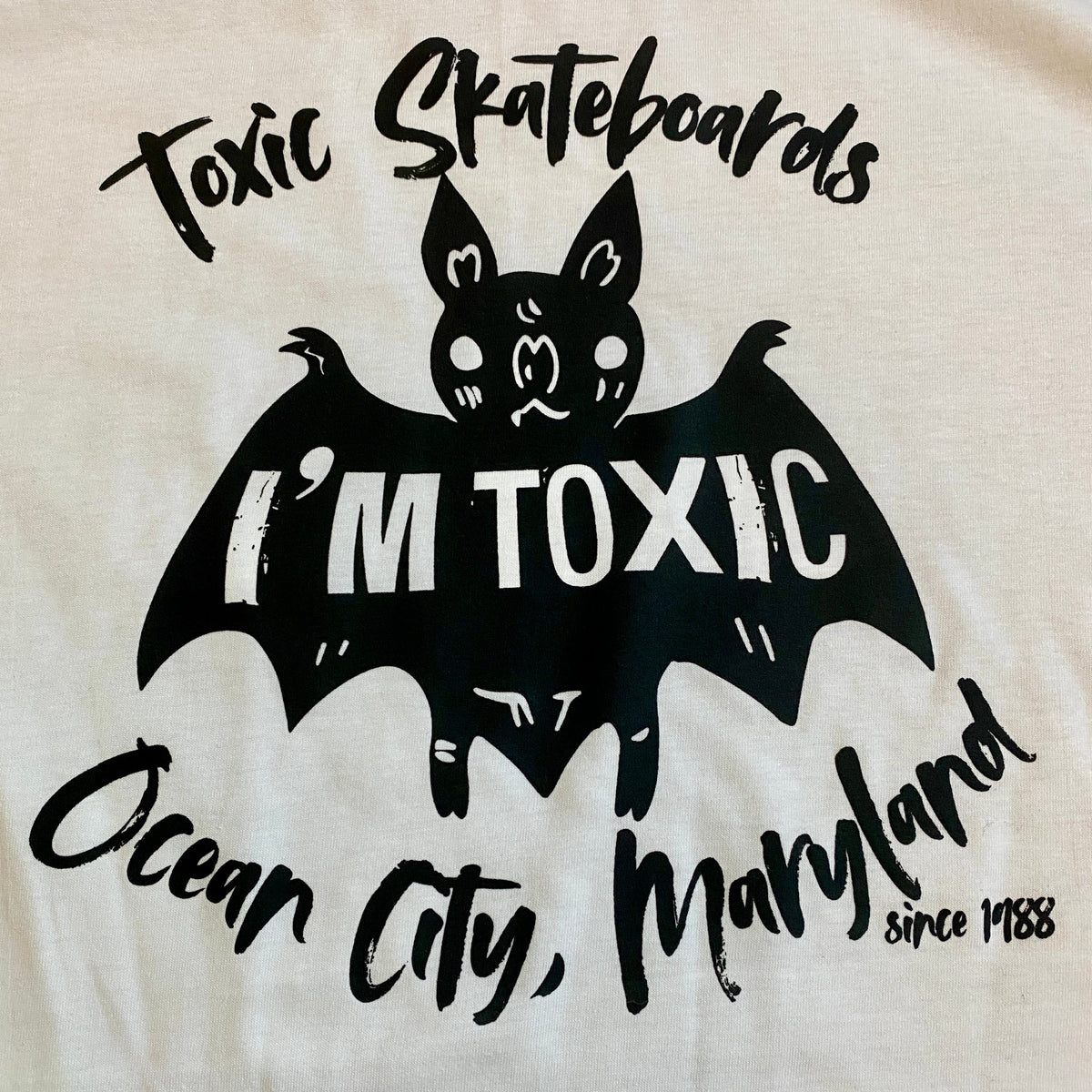 Toxic Skates Bat Shirt or Hoodie