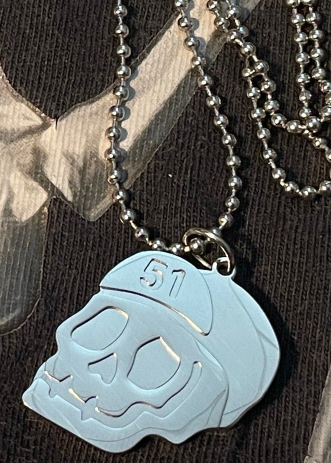 Necklace Skull (big & bad)