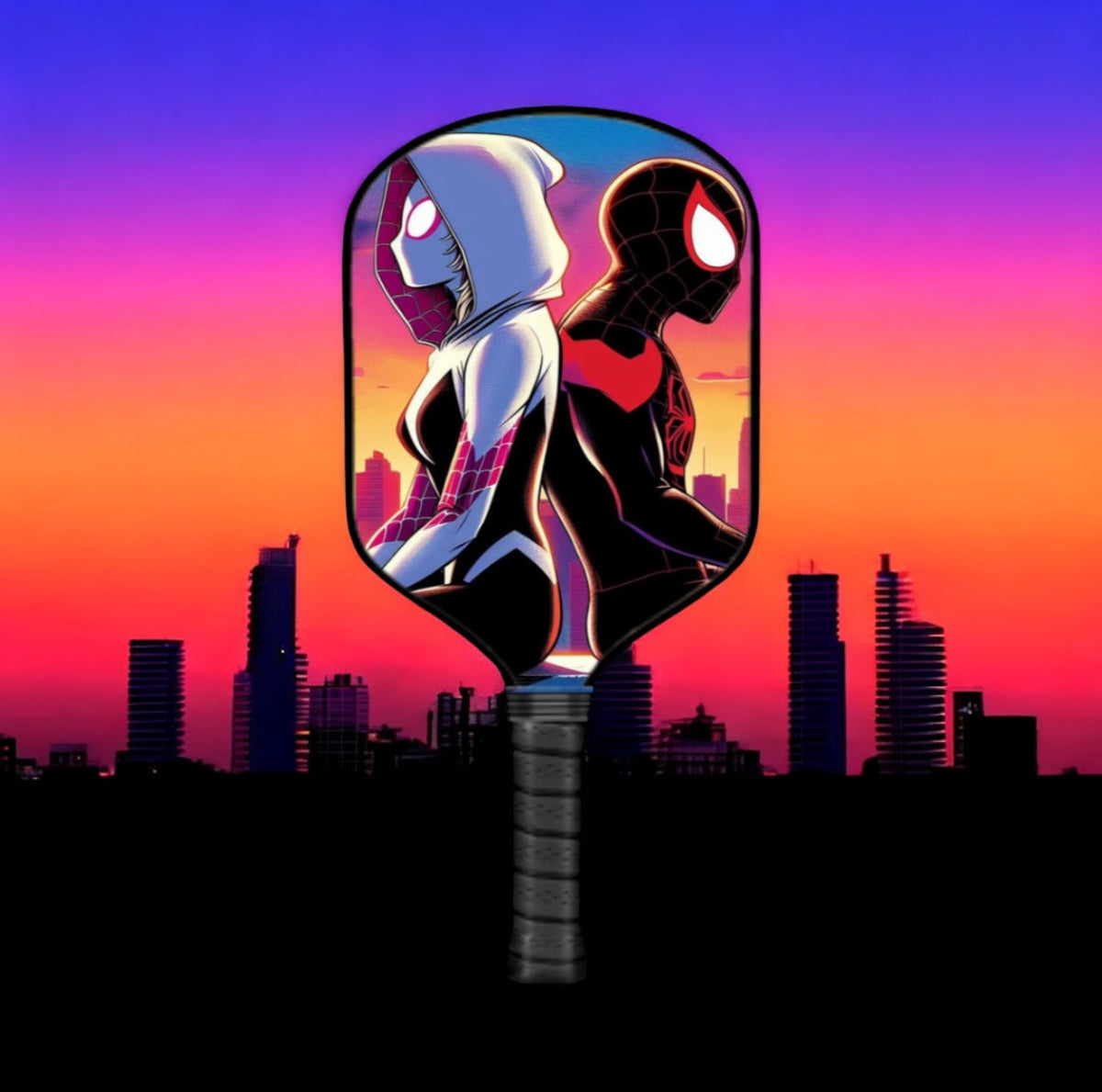 Ghost Spider / Spider-Man - Pickleball Paddle