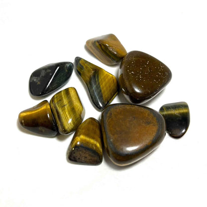 Tiger Eye Tumbled Pocket Stone