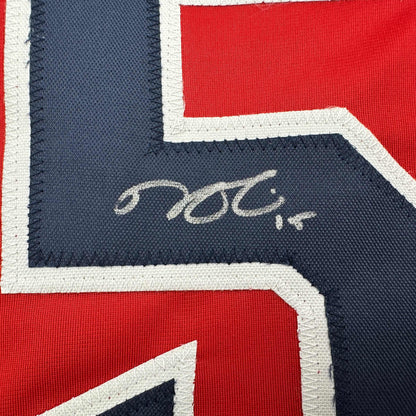 Autographed/Signed Dustin Pedroia Boston Red Baseball Jersey JSA COA
