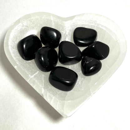 Black Obsidian Tumbled Pocket Stone