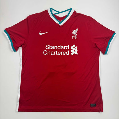 Autographed/Signed Jordan Henderson Liverpool Red Soccer Jersey Beckett BAS COA