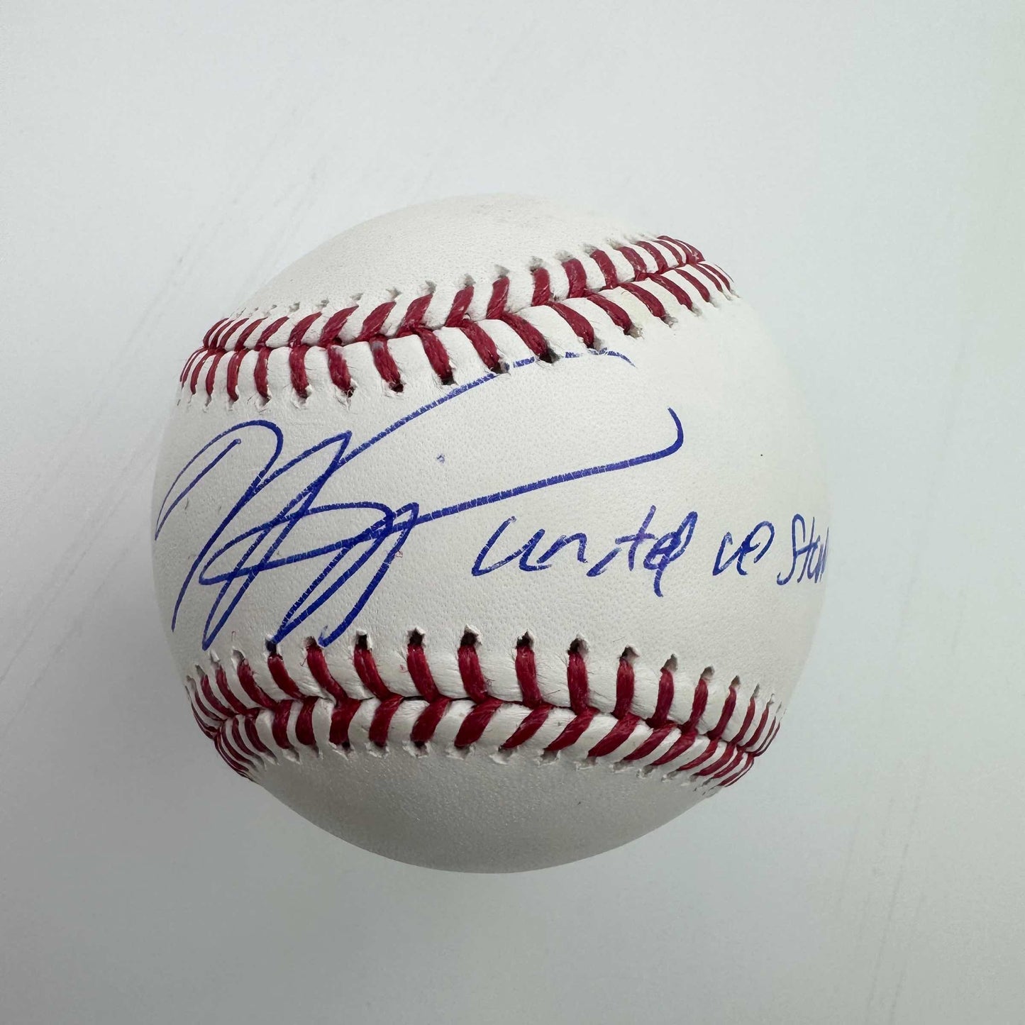 Autographed/Signed Mike Piazza "Together We Stand" Rawlings Official Major League ROML Baseball Fanatics COA