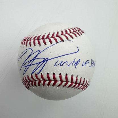 Autographed/Signed Mike Piazza "Together We Stand" Rawlings Official Major League ROML Baseball Fanatics COA