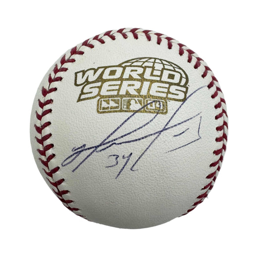 Autographed/Signed David Ortiz 2004 World Series Rawlings Official Major League ROML Baseball Steiner COA