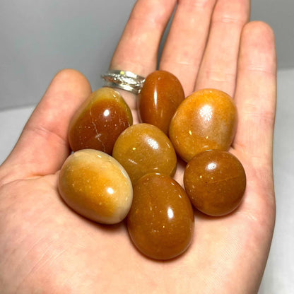 Orange Aventurine Tumbled Stone