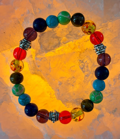 Chakra Reiki Healing Balance Bracelet for Small Wrists