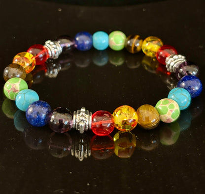 Chakra Reiki Healing Balance Bracelet for Small Wrists
