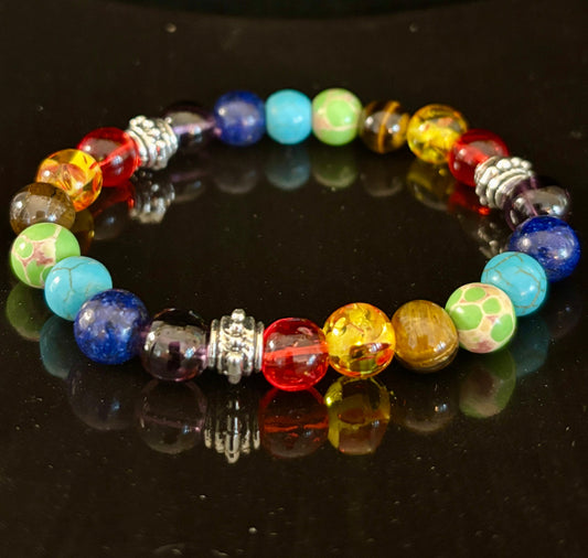 Chakra Reiki Healing Balance Bracelet for Small Wrists