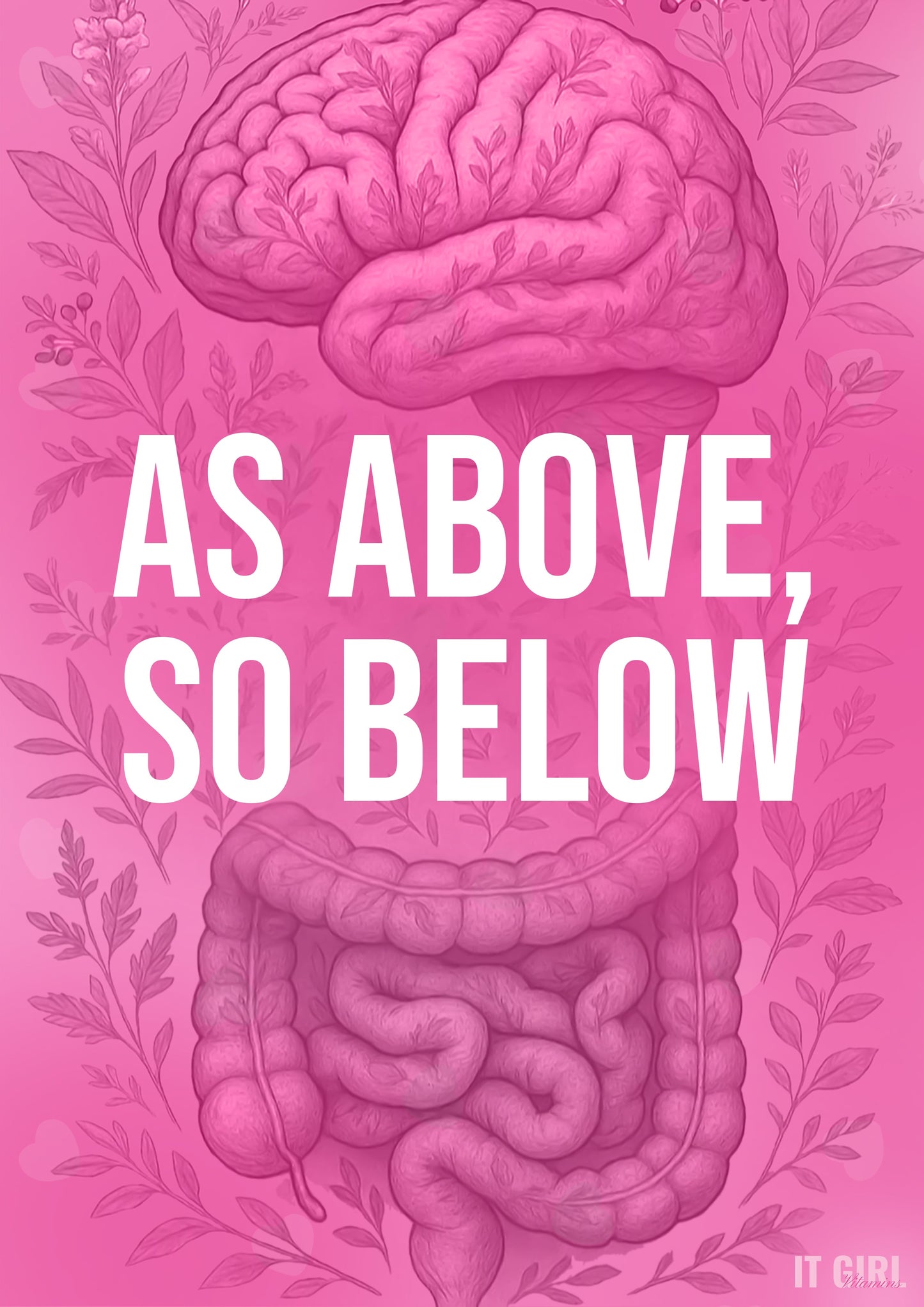 It Girl Snack - Superfoods Greens Gummies in Pink Starburst Flavor