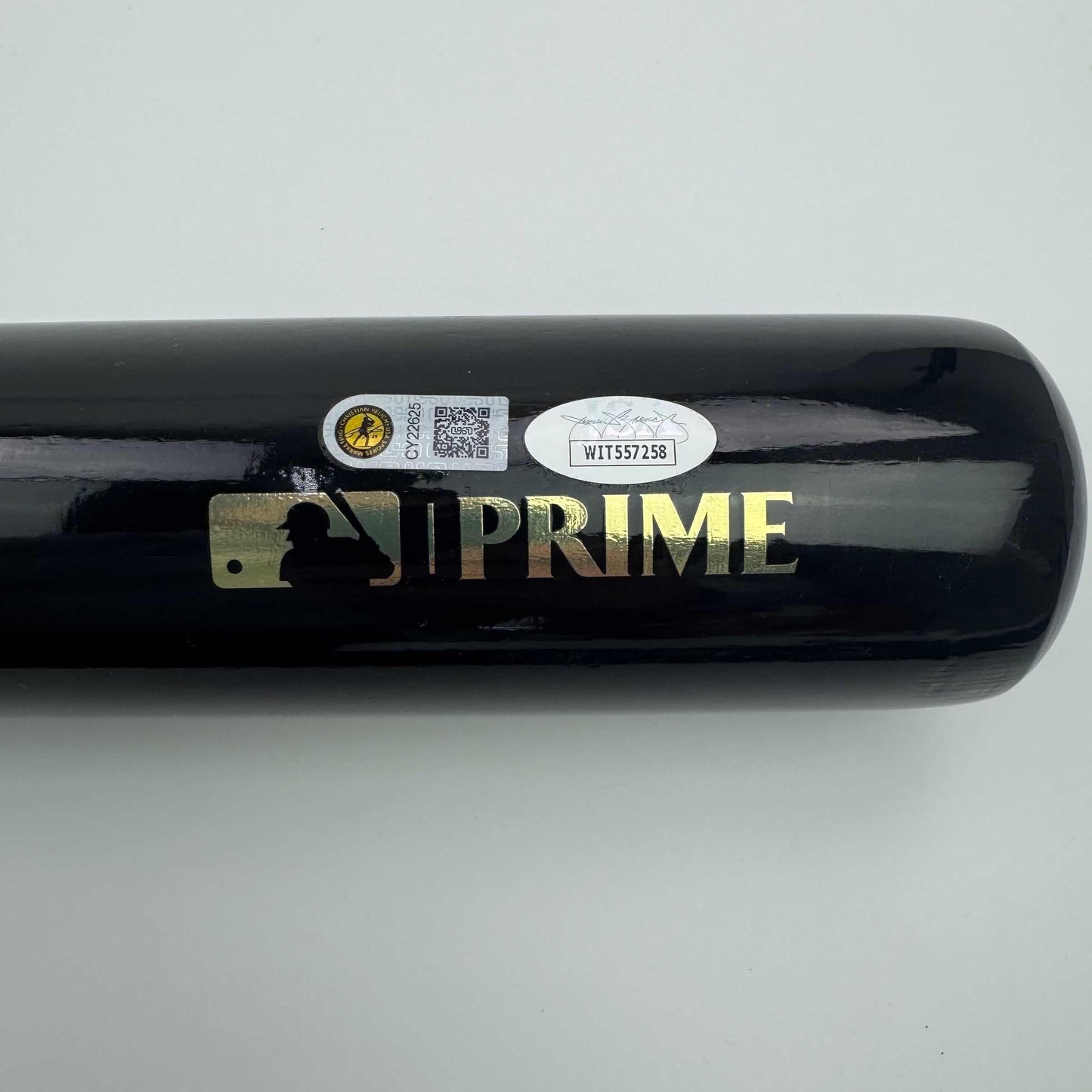 Autographed/Signed Christian Yelich "Yeli" Black Louisville Slugger Baseball Bat JSA COA