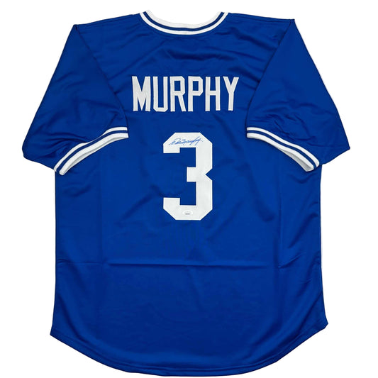 Autographed/Signed Dale Murphy Atlanta Royal Blue Baseball Jersey JSA COA