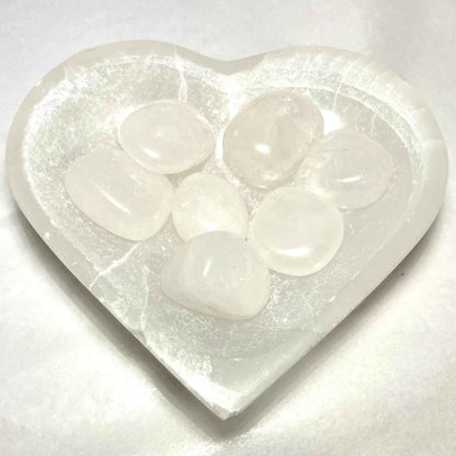 Snow Quartz Tumbled Stone
