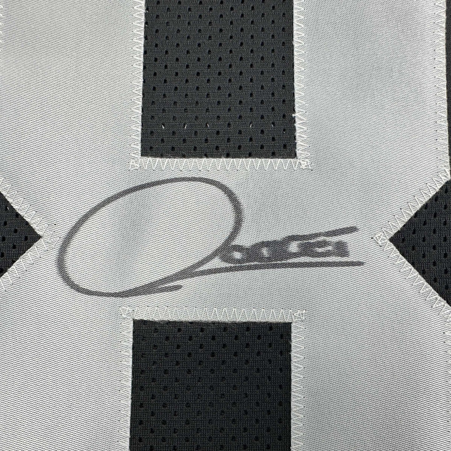 Autographed/Signed Raghib Ismail Rocket Oakland Black Football Jersey Beckett BAS COA
