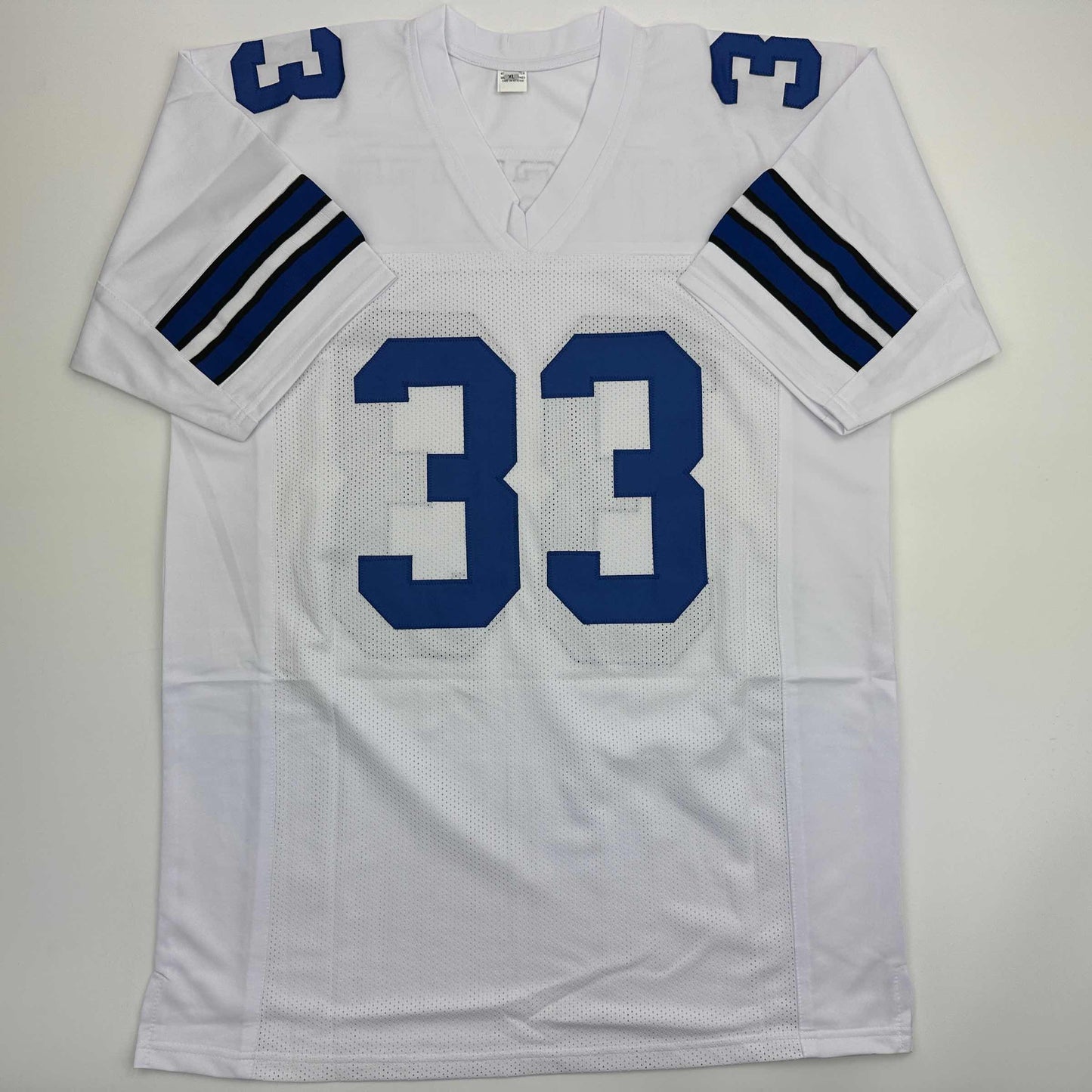 Autographed/Signed Tony Dorsett Dallas White Football Jersey JSA COA