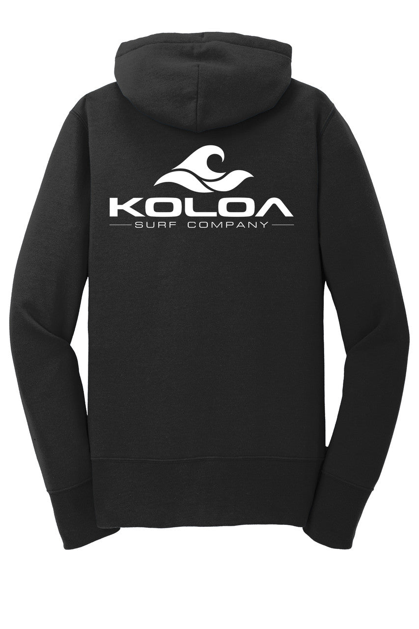 Koloa Classic Wave Women's Zip-Up Hoodie