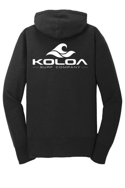 Koloa Classic Wave Women's Zip-Up Hoodie