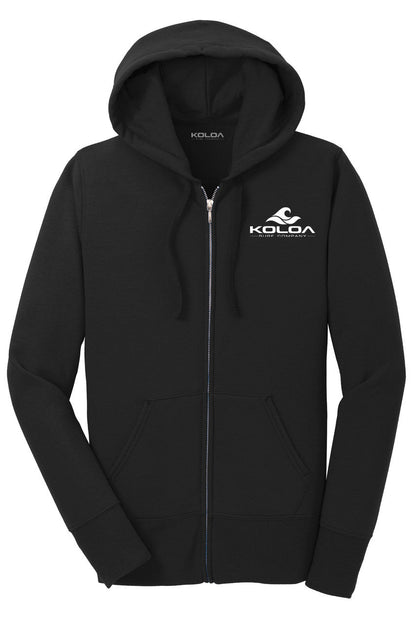 Koloa Classic Wave Women's Zip-Up Hoodie