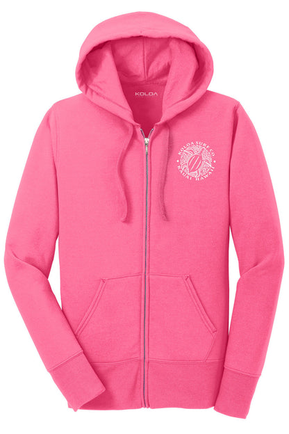 Koloa Honu Turtle Women's Zip-Up Hoodie