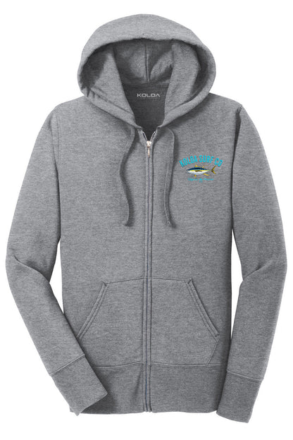 Women's Yellowfin Tuna Zip-Up Hoodie