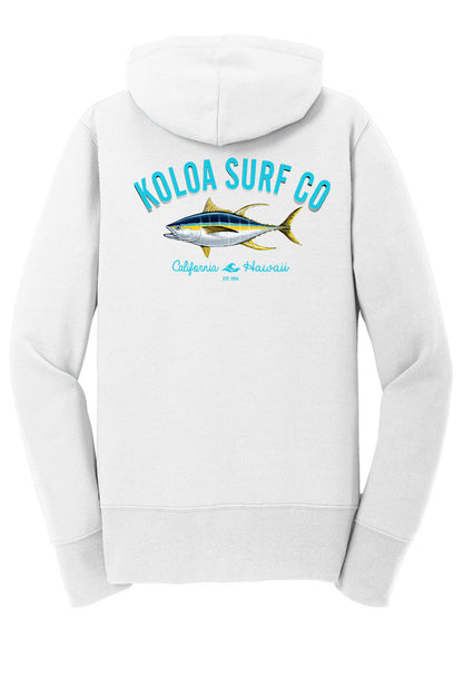 Women's Yellowfin Tuna Zip-Up Hoodie