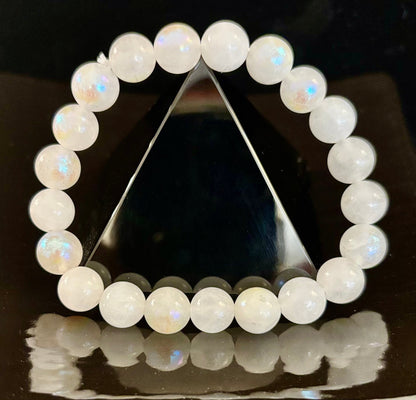 Moonstone Beaded Bracelet