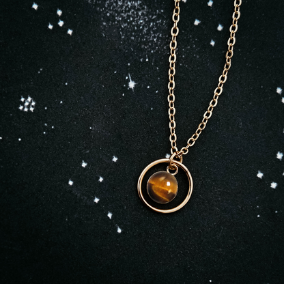 Rings of Saturn Mini Necklace
