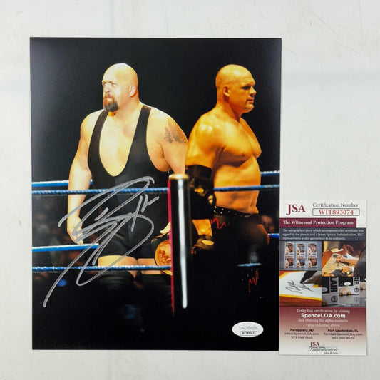 Autographed/Signed The Big Show Paul Wight WWE Wrestling 8x10 Photo JSA COA Auto