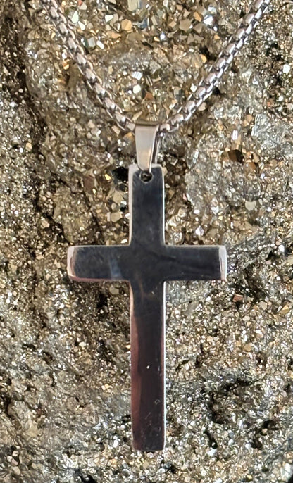 Stainless Steel Cross Necklace – A Symbol of Strength, Balance & Self-Expression