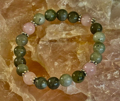 Vintage Boho Style Beaded Bracelet – Earthy Vibes, Ethereal Glow