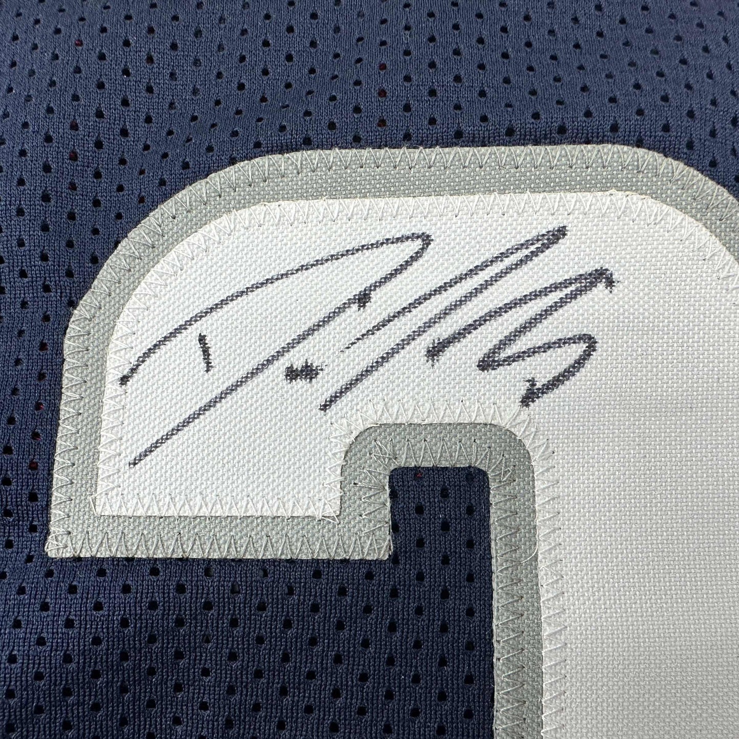 Autographed/Signed Diana Taurasi UConn Connecticut Blue College Basketball Jersey JSA COA