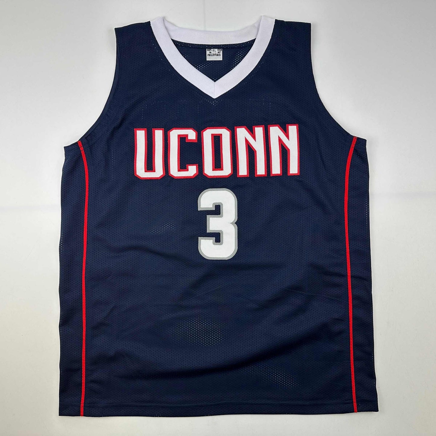 Autographed/Signed Diana Taurasi UConn Connecticut Blue College Basketball Jersey JSA COA