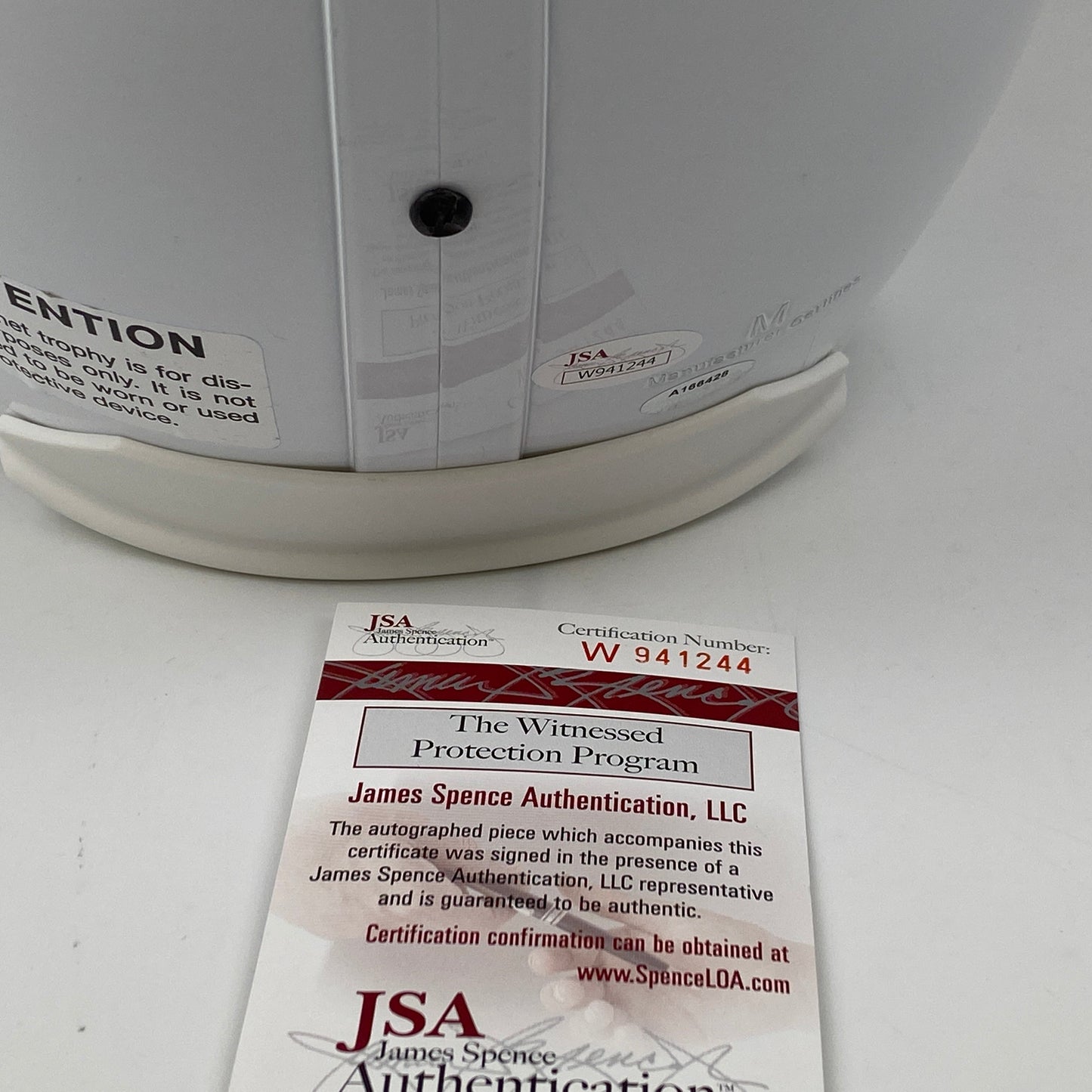 Autographed/Signed Barry Sanders Oklahoma State Cowboys Full Size FS F/S Replica College Football Helmet JSA COA