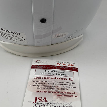 Autographed/Signed Barry Sanders Oklahoma State Cowboys Full Size FS F/S Replica College Football Helmet JSA COA