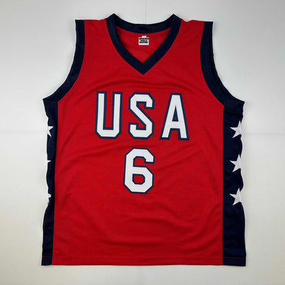 Autographed/Signed Sue Bird USA Olympics Red Basketball Jersey JSA COA
