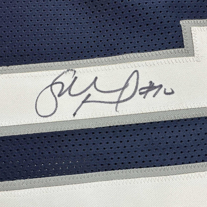 Autographed/Signed Sue Bird UConn Connecticut Blue College Basketball Jersey JSA COA