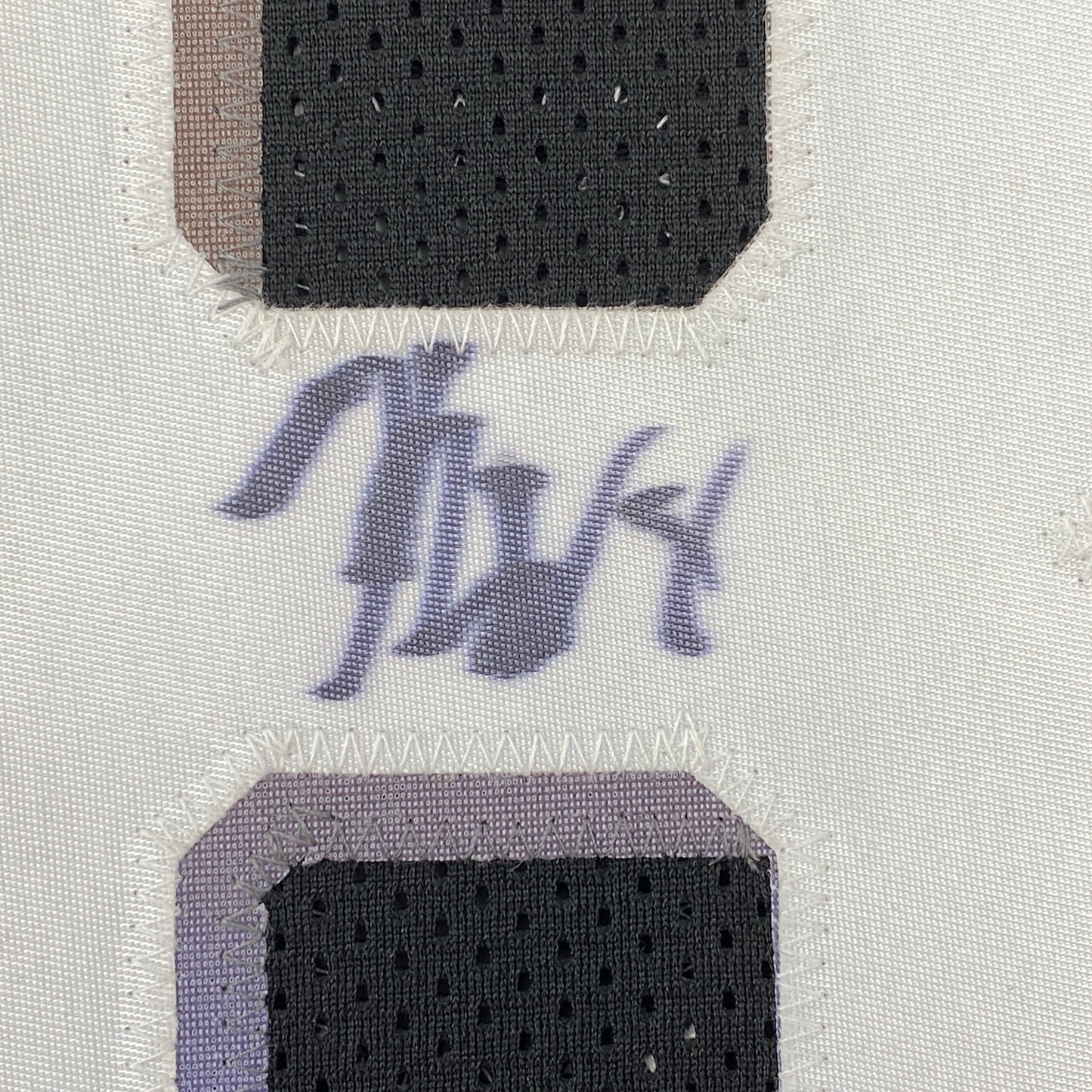 Autographed/Signed Kemba Walker New York Black Basketball Jersey JSA COA