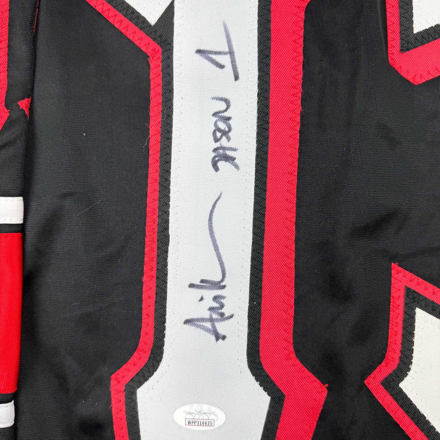 Autographed/Signed Ari Lehman Jason Voorhees Friday The 13th Black Movie Jersey JSA COA