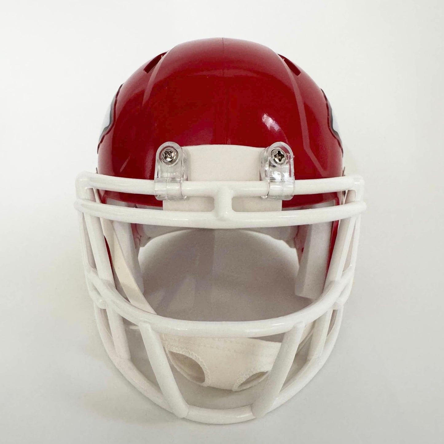 Autographed/Signed Joe Montana Kansas City Chiefs Red Mini Football Helmet Fanatics COA